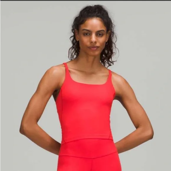 Lululemon Strappy Nulu Shelf Tank Top - Picture 2 of 5